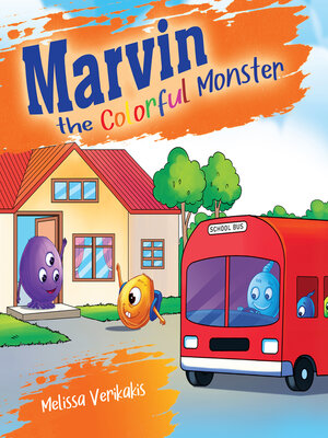 cover image of Marvin the Colorful Monster